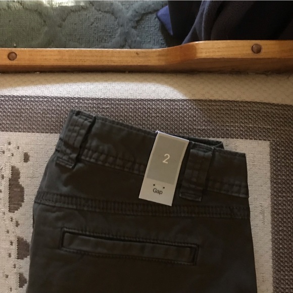 NWT Gap Army Green Ankle Pants - Picture 6 of 7